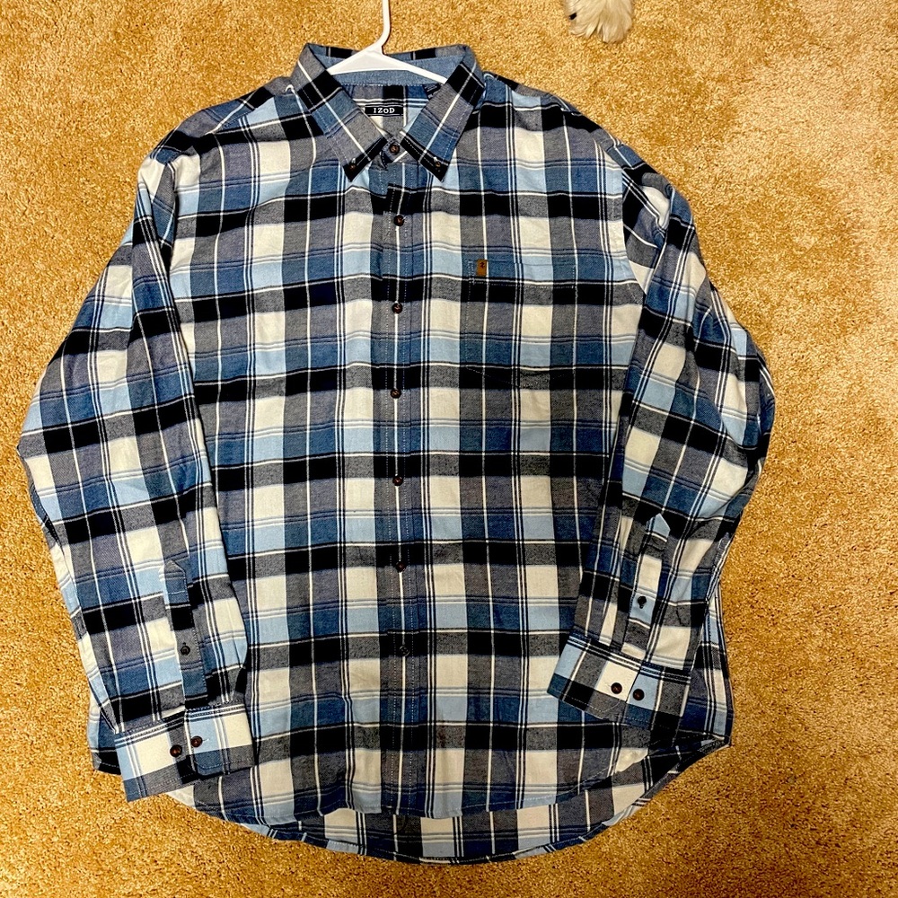 Izod flannel shirt size XXL